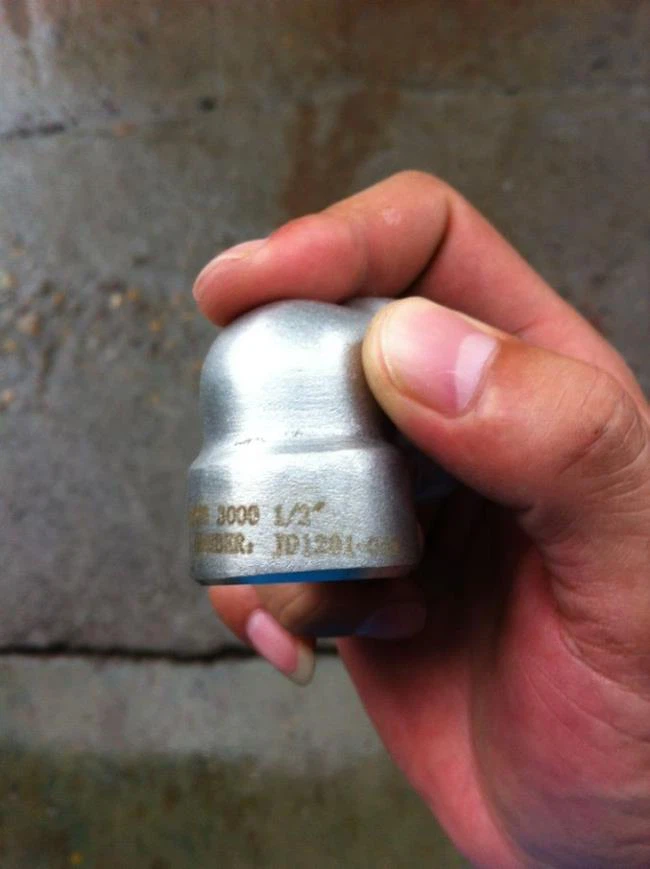 ASME SA - 182 ASTM A 182 F 304 Lub qhov taub Weld Luj tshib