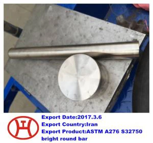 ASTM A276 S32750 Hloov Chaw Bar