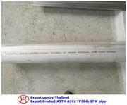 ASTM A 312 TP 304 L EFW PIPE