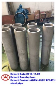ASTM A312 TP347H steel yeeb nkab
