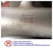 ASTM A 403 WP 304 Txo Tee