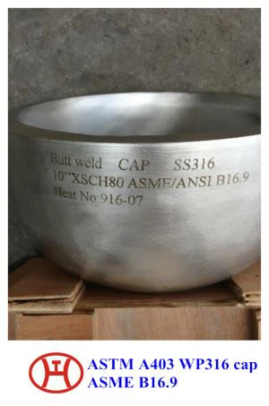 ASTM A 403  WP 316  Cap