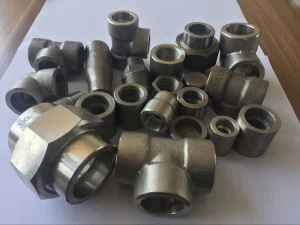 Stainless  316  316 L  316 TI Forged Socket Vuam SW Threaded Yeeb Nkab Ua Si