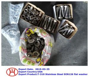 T-310 Stainless Hlau DIN 126  Lub Tshuab Txuas Pav