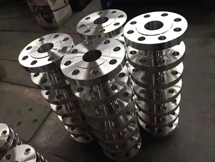 Kub Muag ASME SA182 F51 SAF 2205 ASME B16.47 SERIES A 150#-900# RF FF RTJ Flange Factory hauv Suav teb