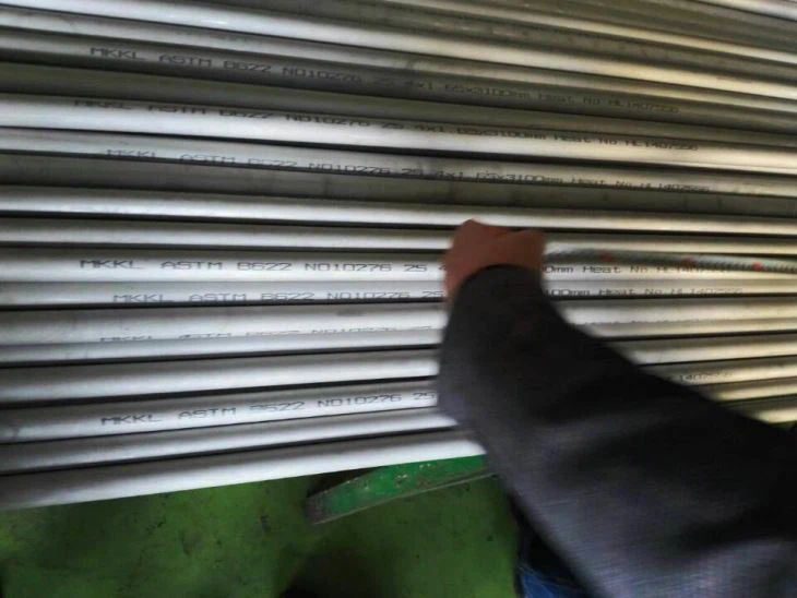 Kub Muag ASTM B619 B622 B474 B626 N10276 2.4819 Alloy C276 Hastelloy C-276 Welded Seamless Yeeb Nkab Tube Nqe Ib Kg