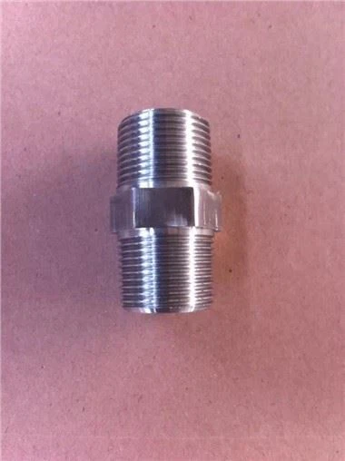 EN 1.4550, ASTM HOM 347H / UNS S34709 Forged Hex Nipple
