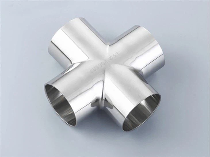 Ss304 Ss316 Ss321 Ss347 Pipe Fitting 4 Way Tees Forging Cross